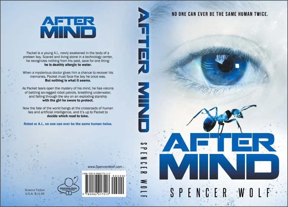 After Mind - Full Cover - Visionary Sci-Fi Adventure of Human-A.I. and Robot Dreams
